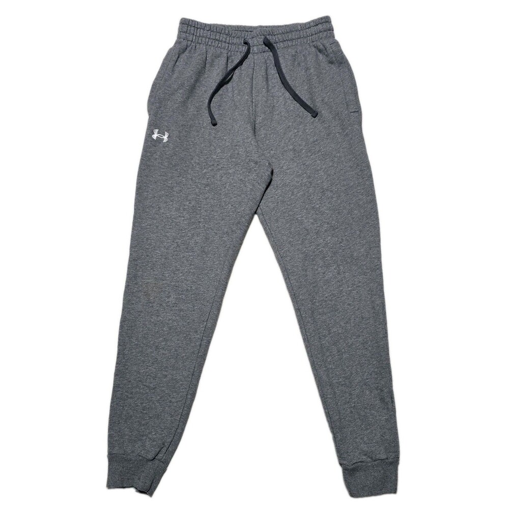 Under Armour Men's Medium  Rival Fleece Joggers Dark Gray Pants